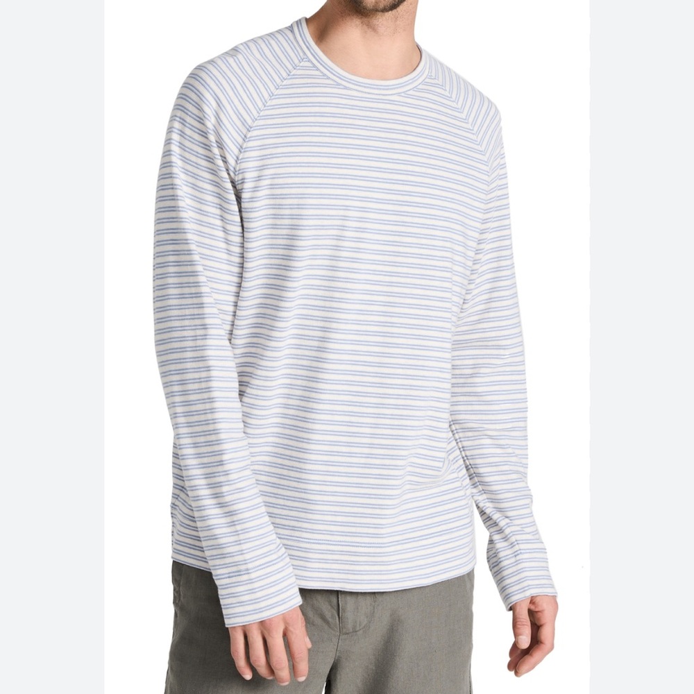 Vince Raglan Sleeve Striped Tee XL